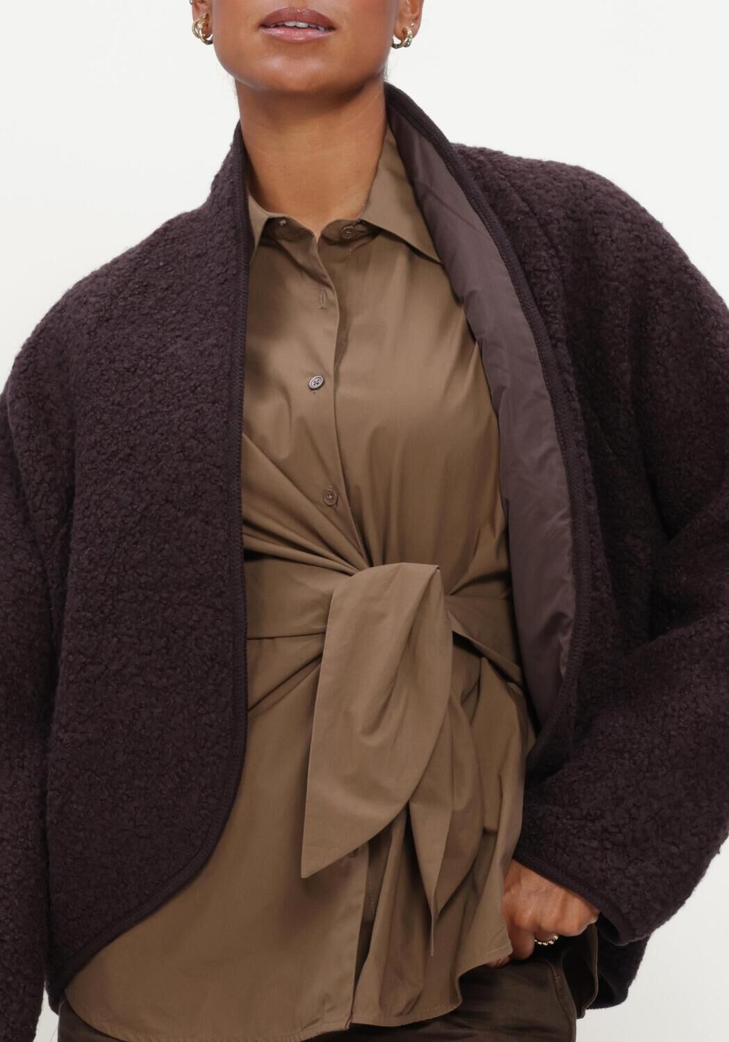 Bordeaux CIRCLE OF TRUST Jassen ELLE JACKET - large