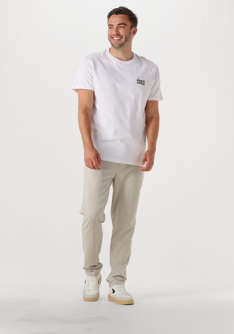 Witte PURE PATH T-shirt REGULAR FIT CREWNECK SS T-SHIRTS - large
