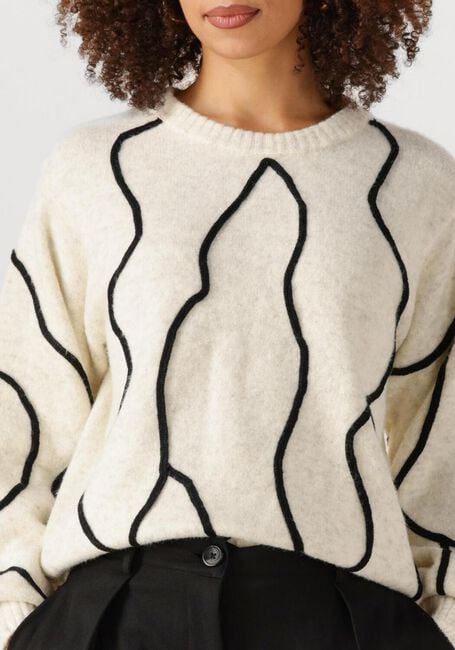 Ecru MOVES Trui KAIYA JUMPER 4457 - large