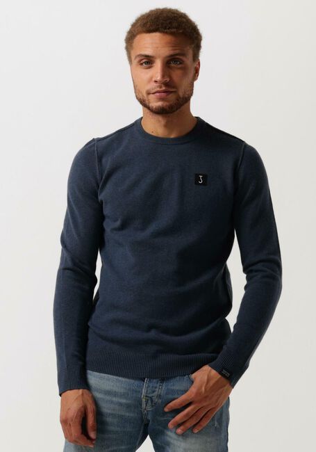 Blauwe BUTCHER OF BLUE Trui CLIFDEN CREW - large