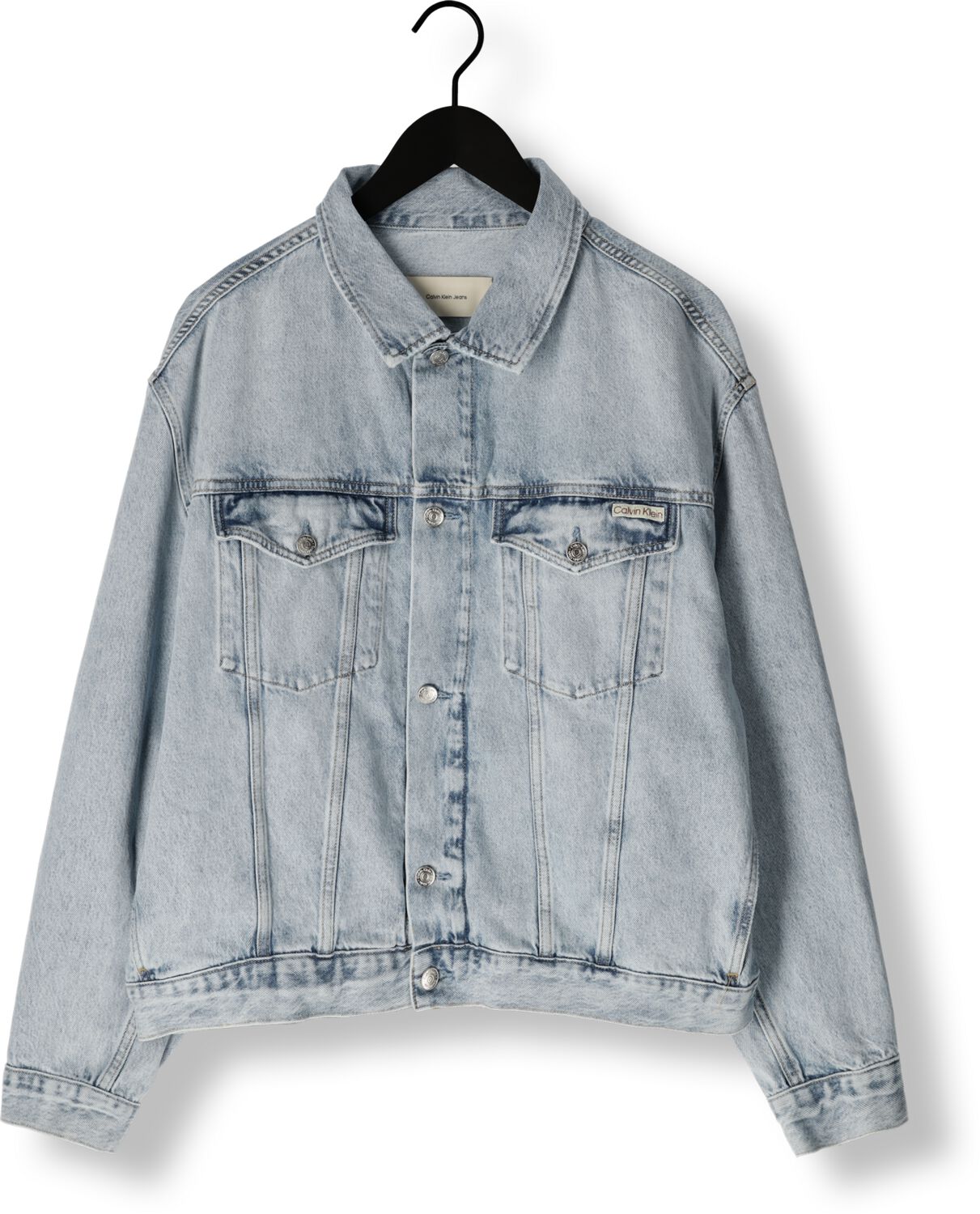 CALVIN KLEIN Heren Jassen Relaxed Denim Jacket Blauw