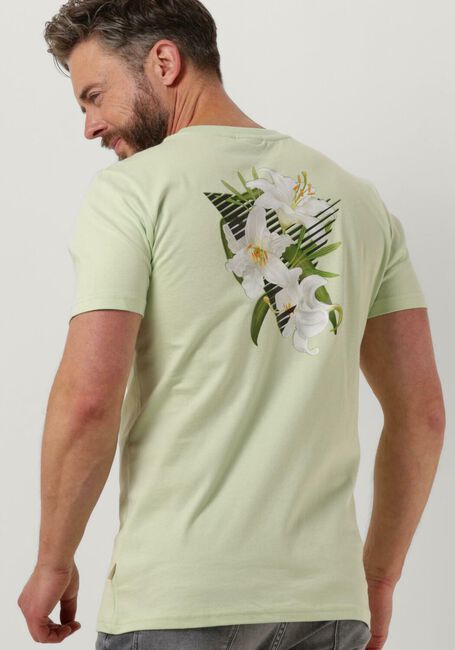 Mint PUREWHITE T-shirt TSHIRT WITH SMALL LOGO ON CHEST AND BIG BACK PRINT - large