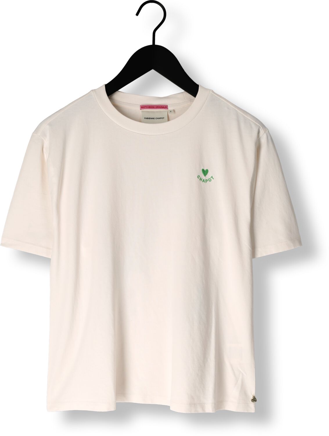 FABIENNE CHAPOT Dames Tops & T-shirts Steve Sketchbook T-shirt Wit