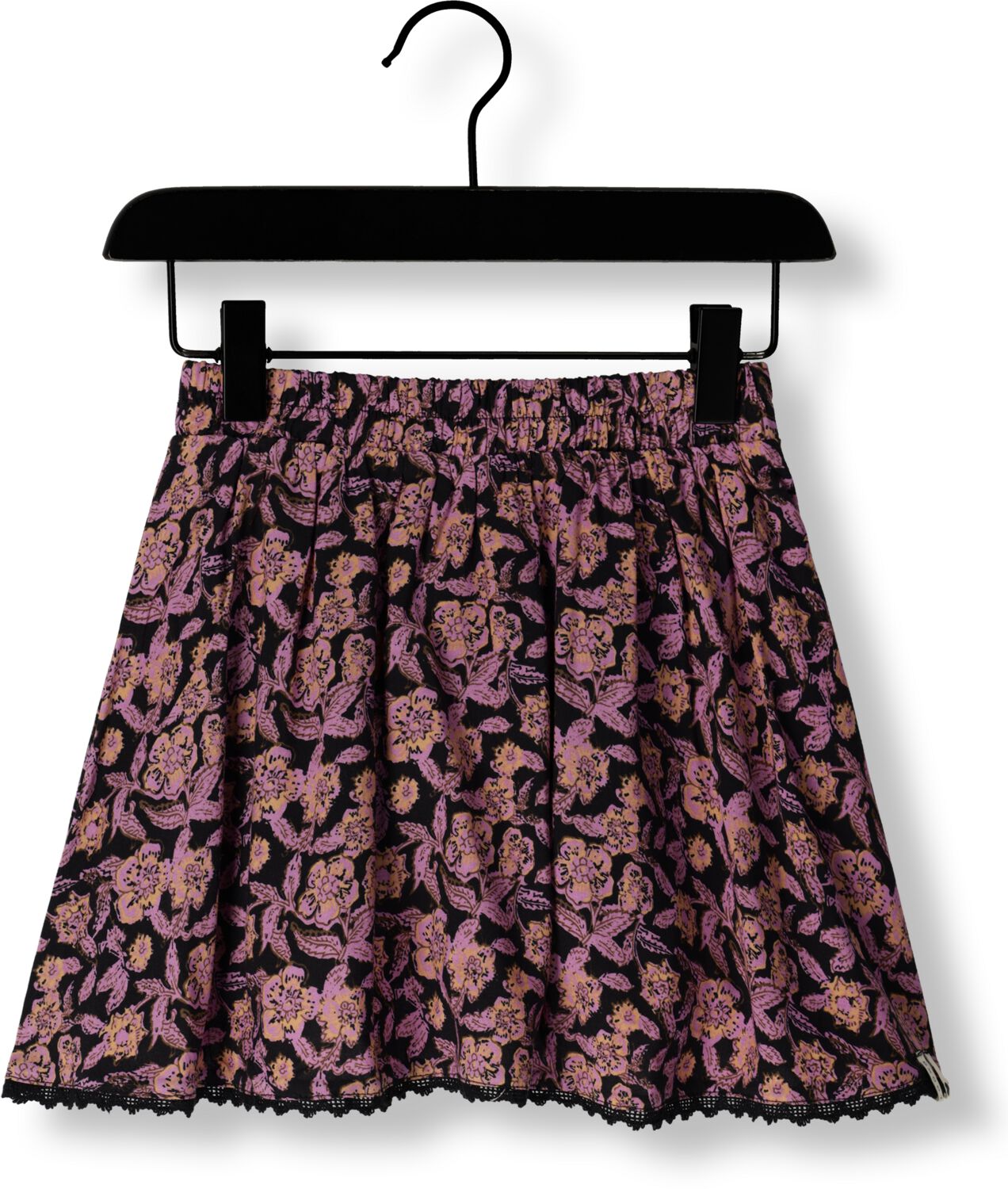 LOOXS little mini rok paars Meisjes Viscose All over print 104