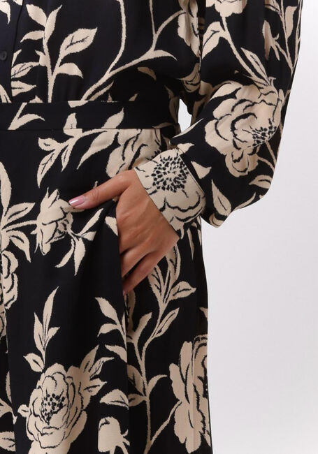 Zwarte BY-BAR Wijde broek EVE ROSE PANT - large
