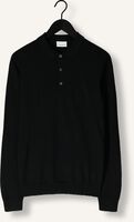 Zwarte PROFUOMO Polo POLO LONG SLEEVE Zwarte PROFUOMO Polo POLO LONG SLEEVE - medium