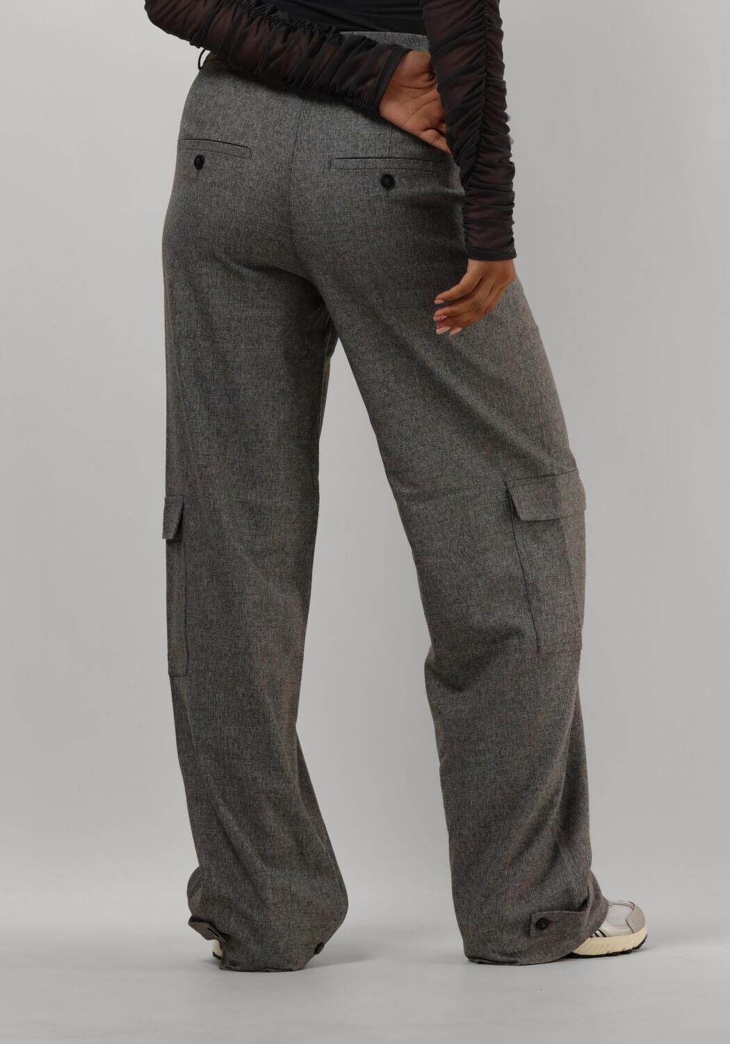 FIVEUNITS Dames Broeken Sophia Cargo Strap 438 Grijs