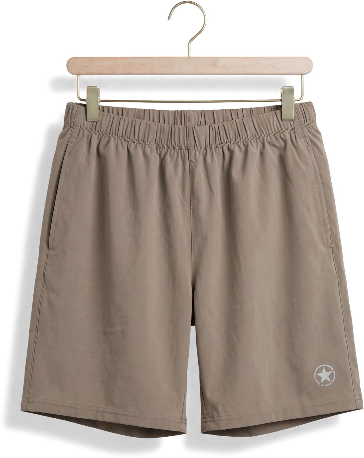 AIRFORCE Heren Broeken Cole Sport Short Taupe