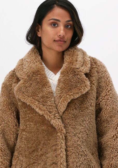 Camel BEAUMONT Teddy jas TEDDY STATEMENT COAT - large