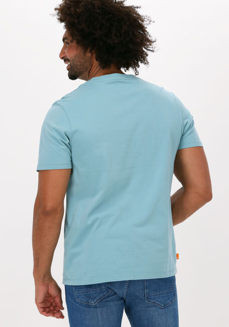 Lichtblauwe TIMBERLAND T-shirt SS K-R BRAND TREE T - large