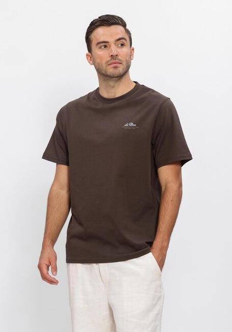 Bruine LES DEUX T-shirt BEN GLOBE T-SHIRT - large