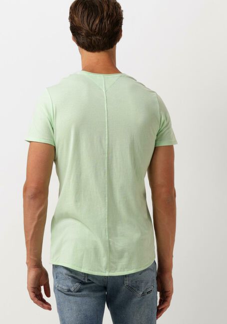 Groene TOMMY JEANS T-shirt TJM XSLIM JASPE C NECK - large