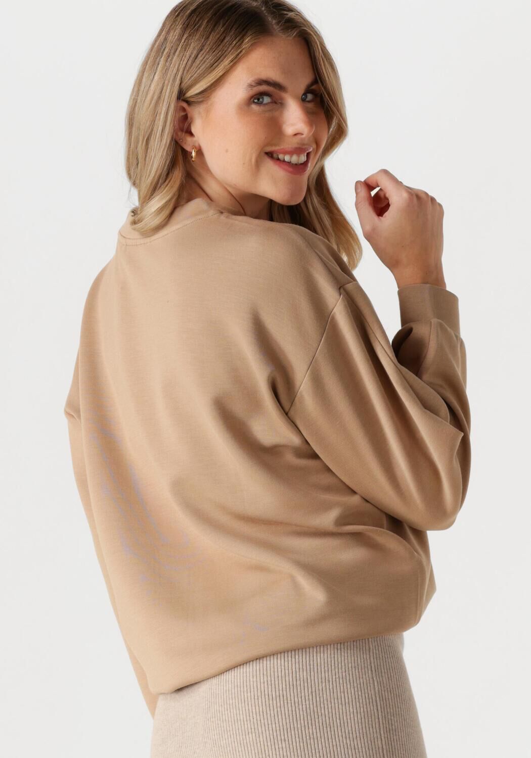 INWEAR Dames Truien & Vesten Laicentiw Vincent Mono Sweat Taupe
