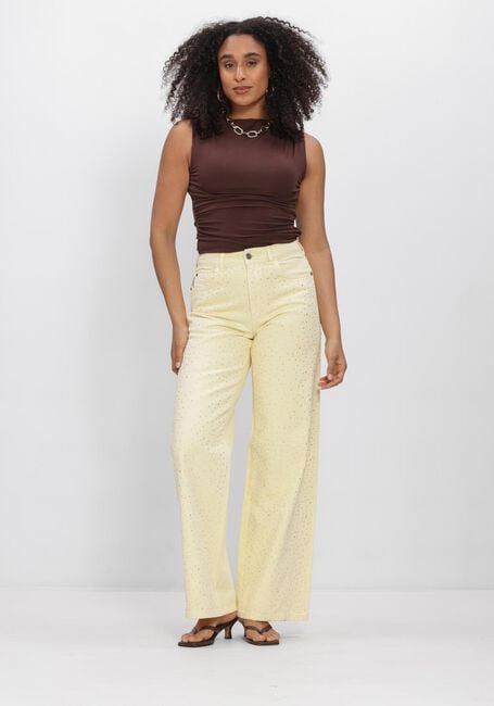 Gele HARPER & YVE Wide jeans MAYRA-PA - large