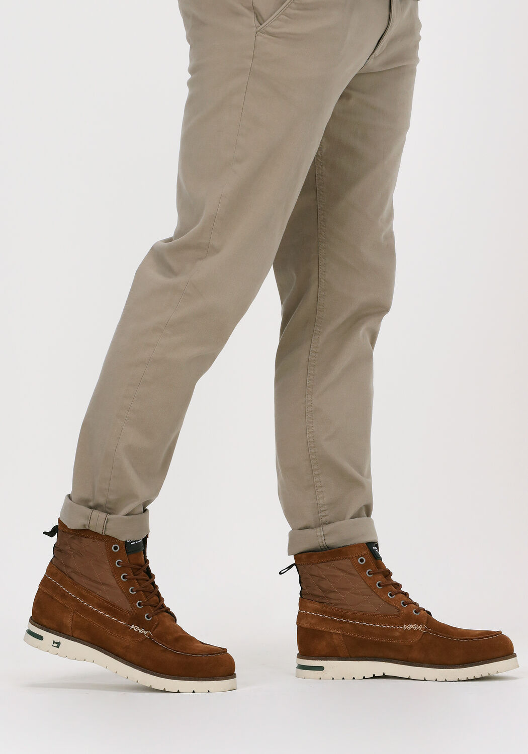 Cognac SCOTCH & SODA Veterboots LEVANT MID - large