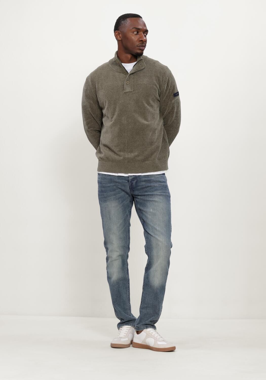PURE PATH Heren Jeans The Ryan Blauw