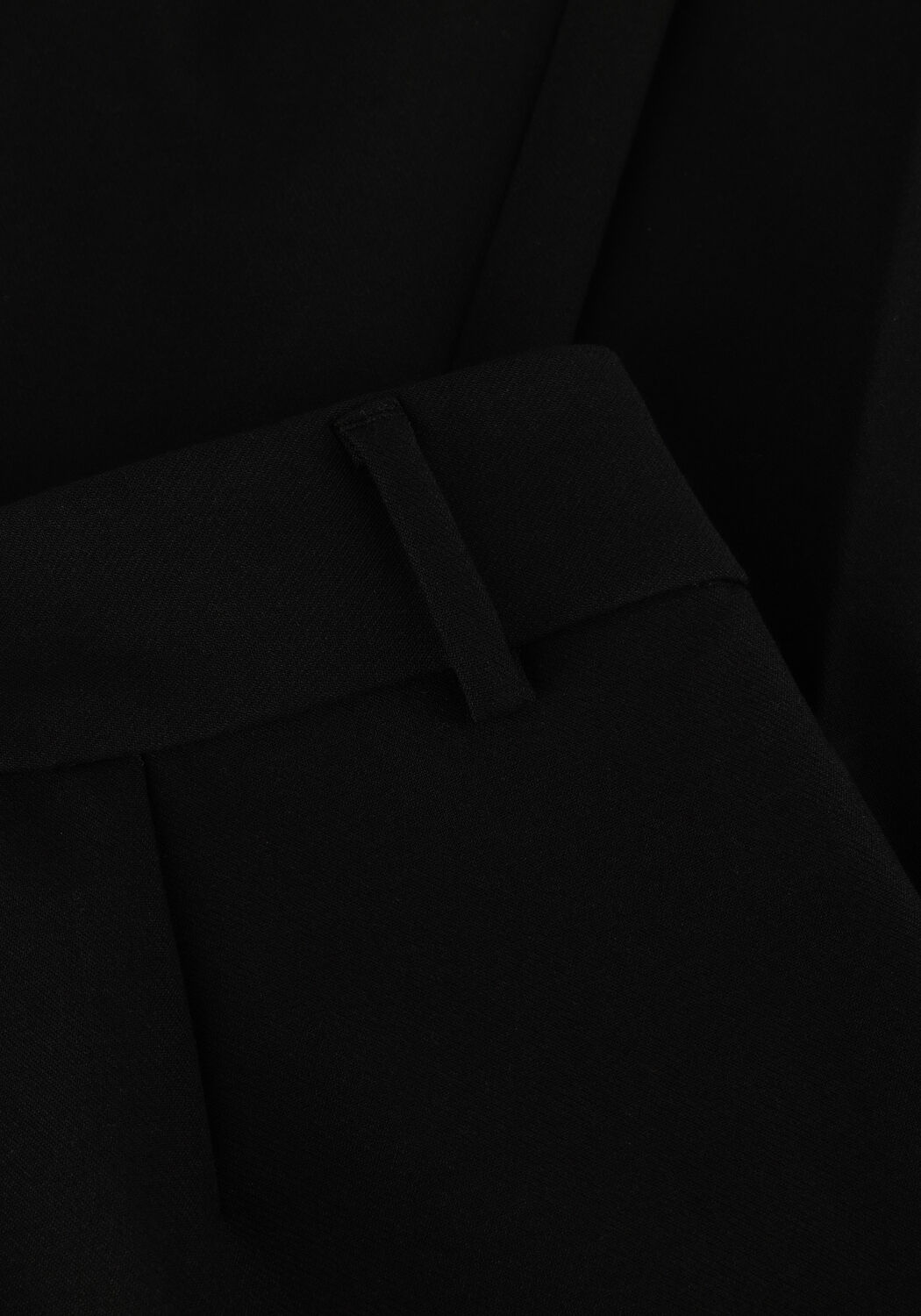 Zwarte CO'COUTURE Wijde broek VOLA LONG WIDE PANT - large