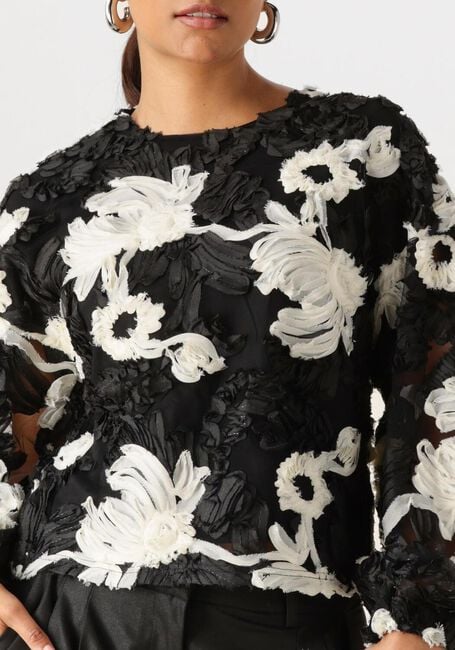 Zwarte CO'COUTURE Blouses FLEURCC FLUFFY BLOUSE - large