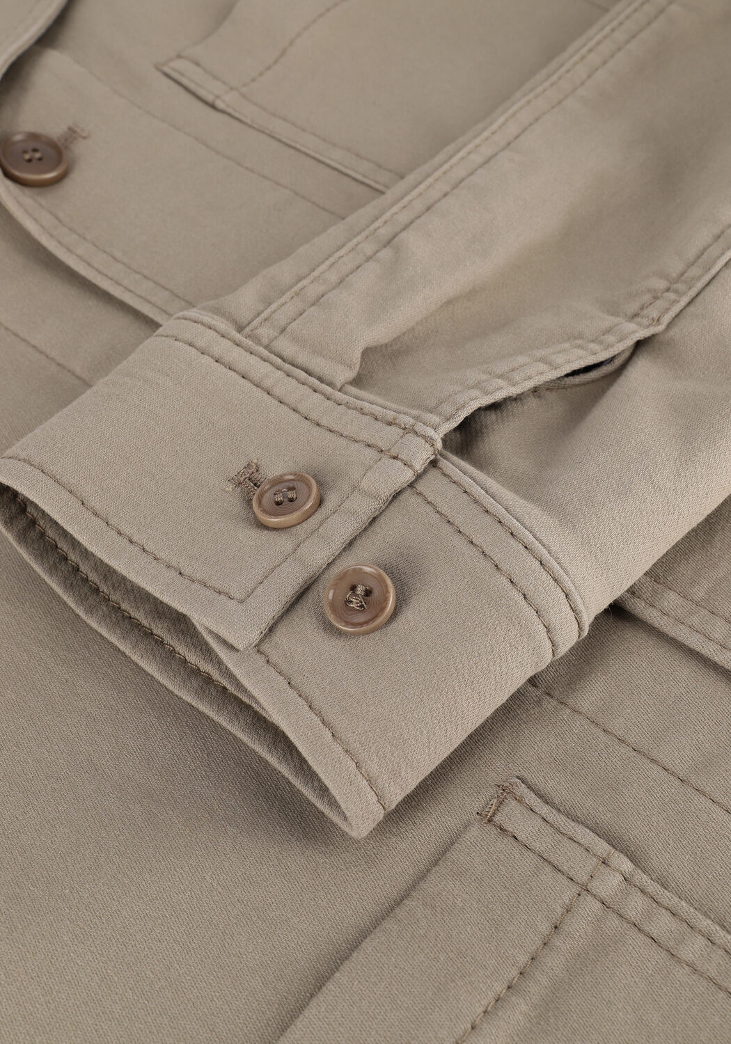 Beige DRYKORN Overshirt ALVO - large