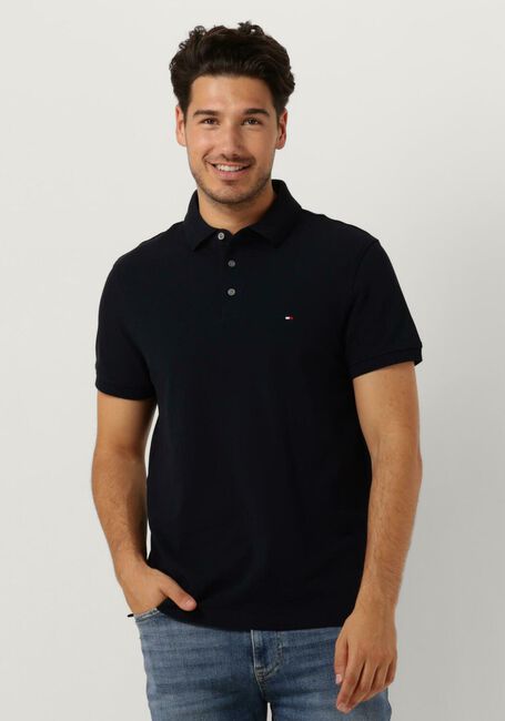 Donkerblauwe TOMMY HILFIGER Polo CORE 1985 SLIM POLO - large