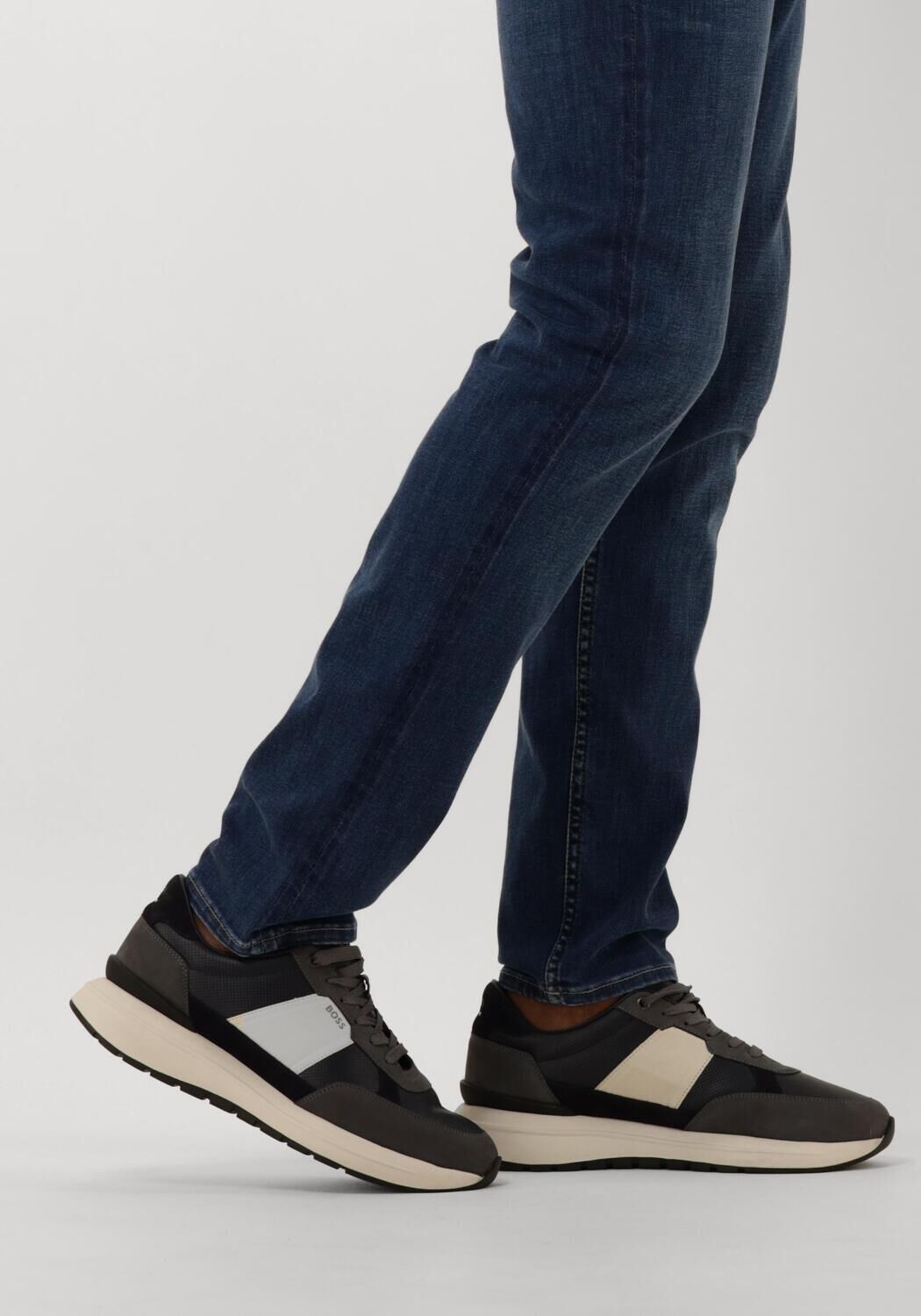 Blauwe BOSS Lage sneakers JACE RUNN - large