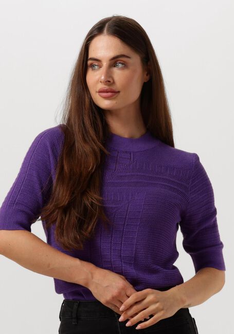 Paarse CAROLINE BISS Truien/vesten 4212 - large