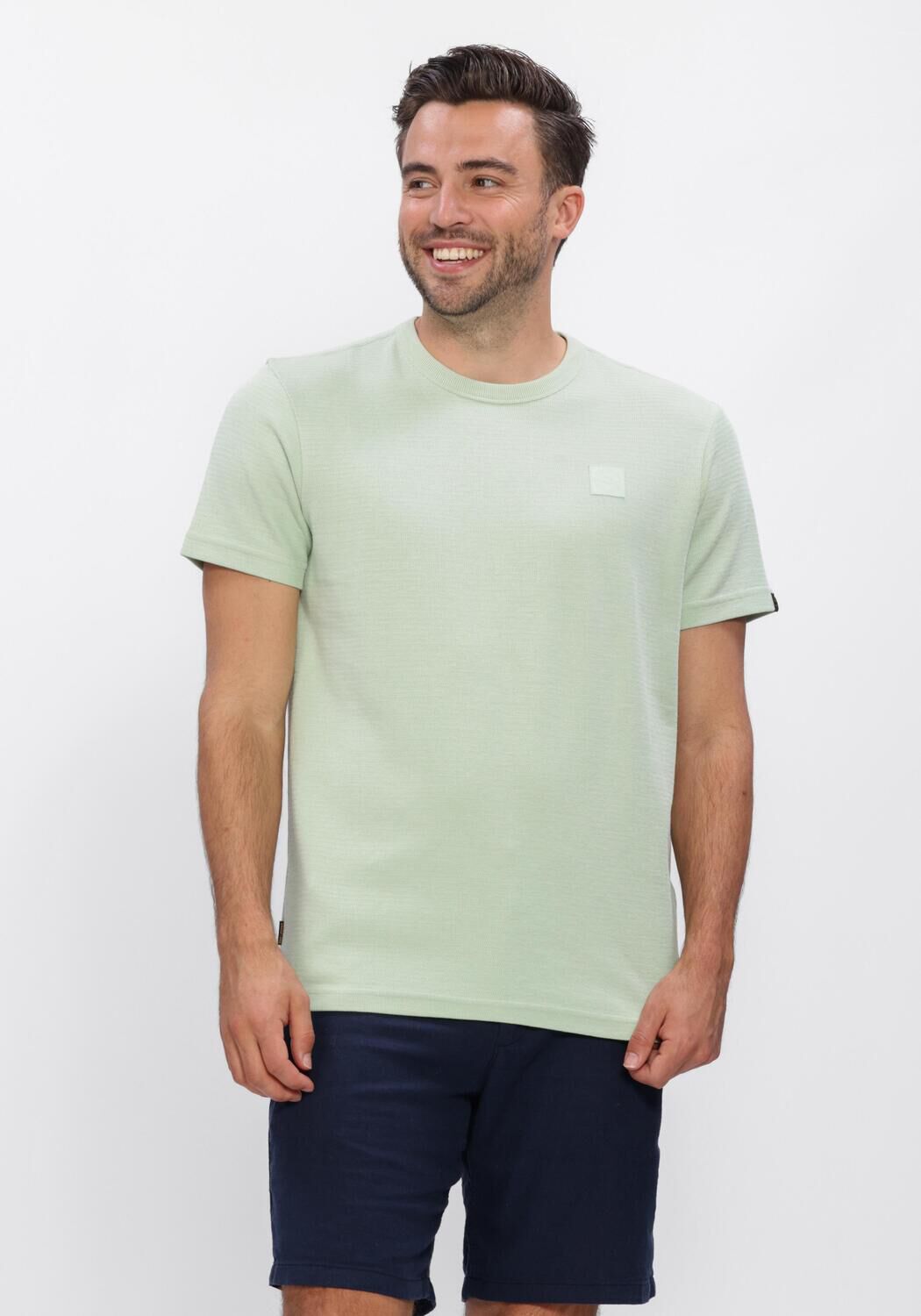 Mint PME LEGEND Polo SHORT SLEEVE R-NECK RUSSEL JERSEY INTERLOCK - large