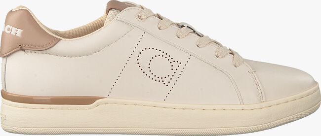 Beige COACH ADB LEATHER-SUEDE LOW TOP Lage sneakers - large