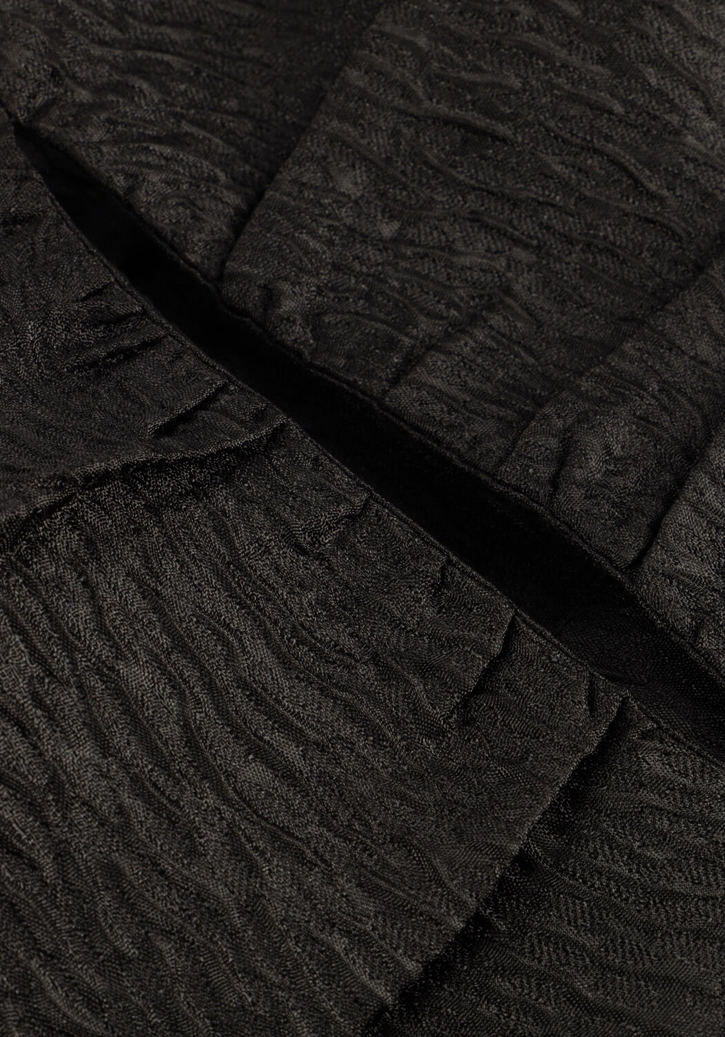 Zwarte BY-BAR Mini jurk MIMI BUBBLE DRESS - large