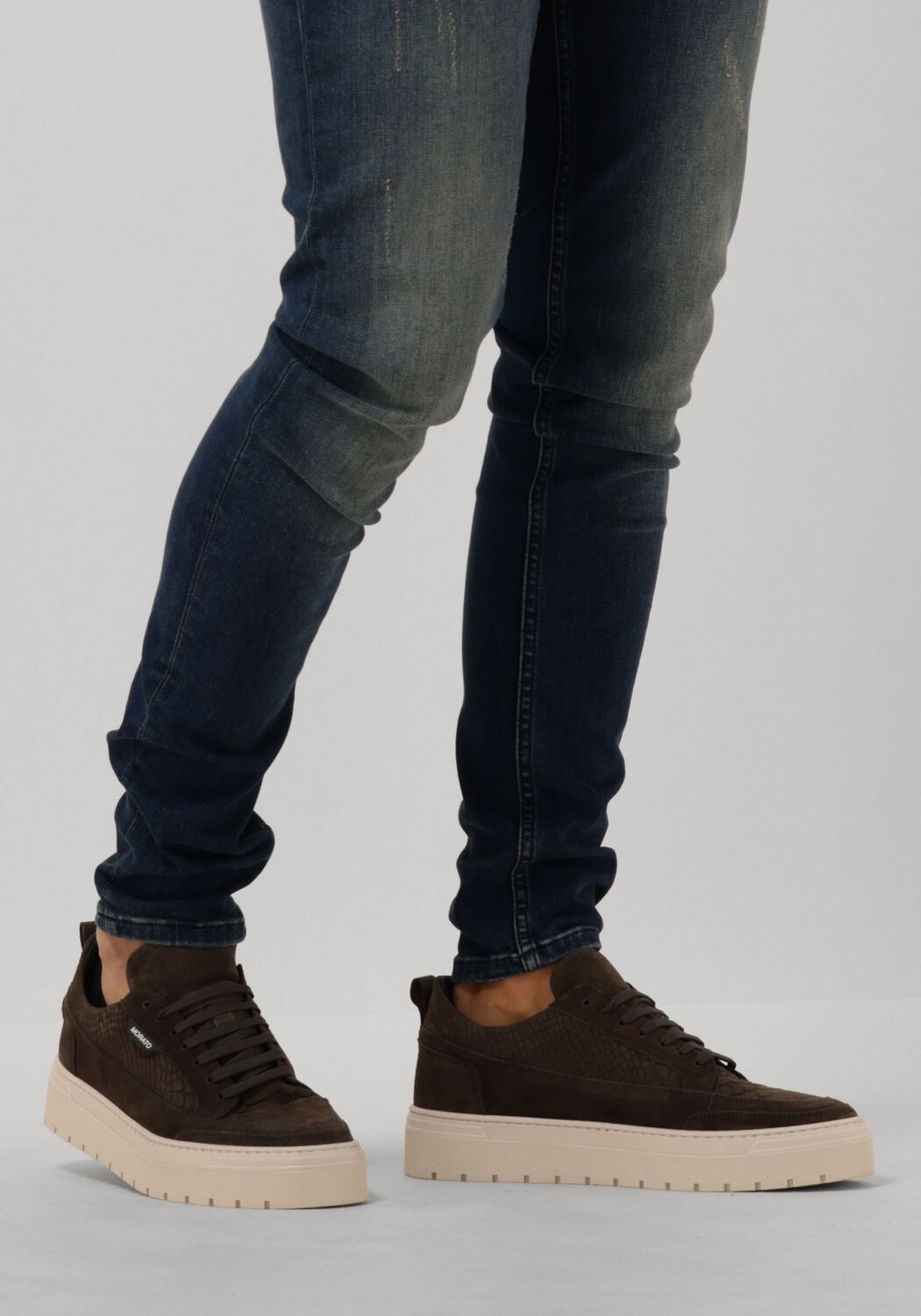 Grijze ANTONY MORATO Lage sneakers MMFW01623 - large