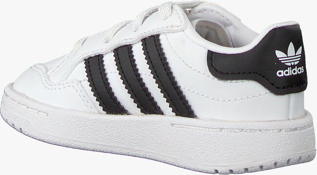 Witte ADIDAS Lage sneakers TEAM COURT EL I - large