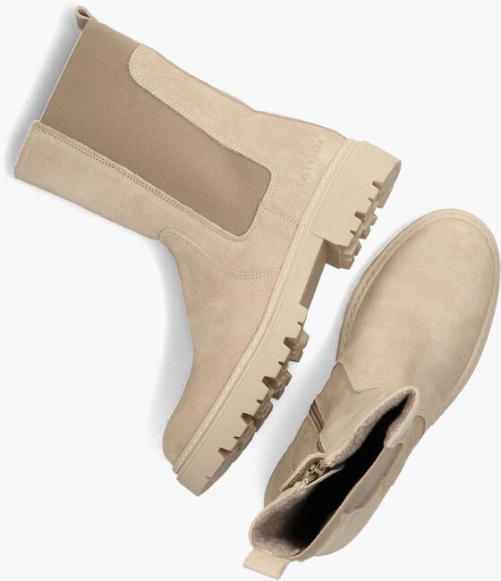 Beige BULLBOXER Chelsea boots AJS504 | Omoda