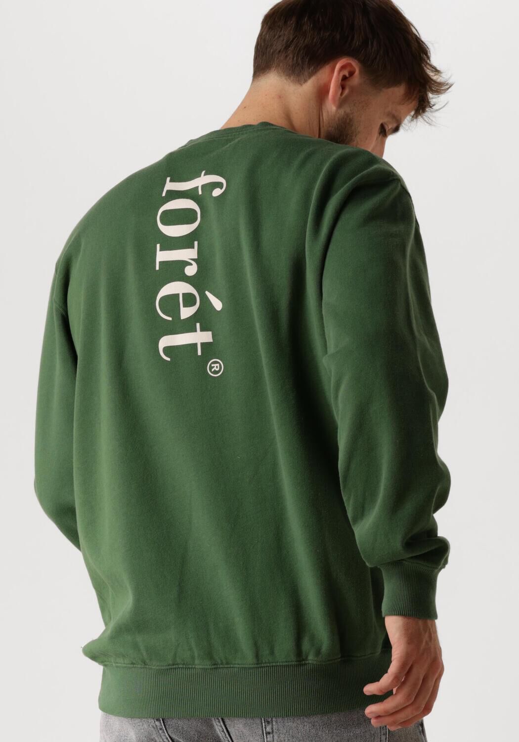 FORÉT Forét Heren Truien & Vesten Ocean Sweatshirt Groen