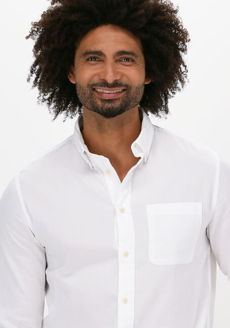 Witte SELECTED HOMME Casual overhemd REGRICK-SOFT SHIRT - large