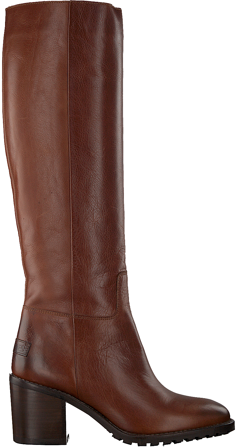 Cognac SHABBIES Hoge laarzen 193020062 | Omoda Cognac SHABBIES Lange laarzen 193020018 | Omoda