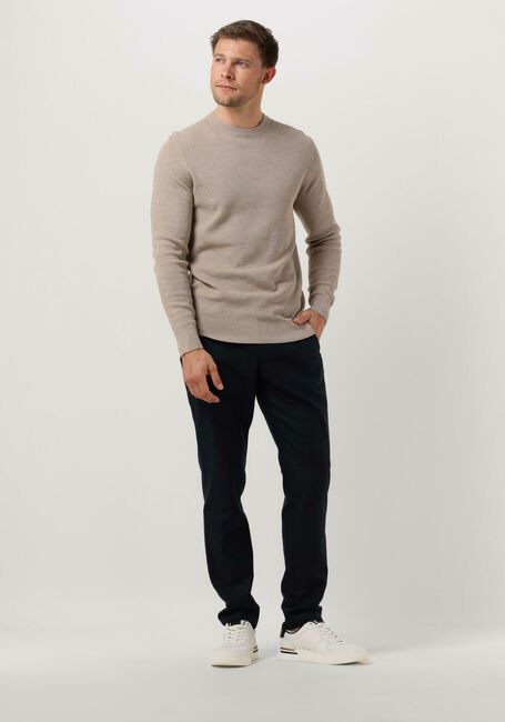 Beige PROFUOMO Trui PULLOVER CREW NECK - large