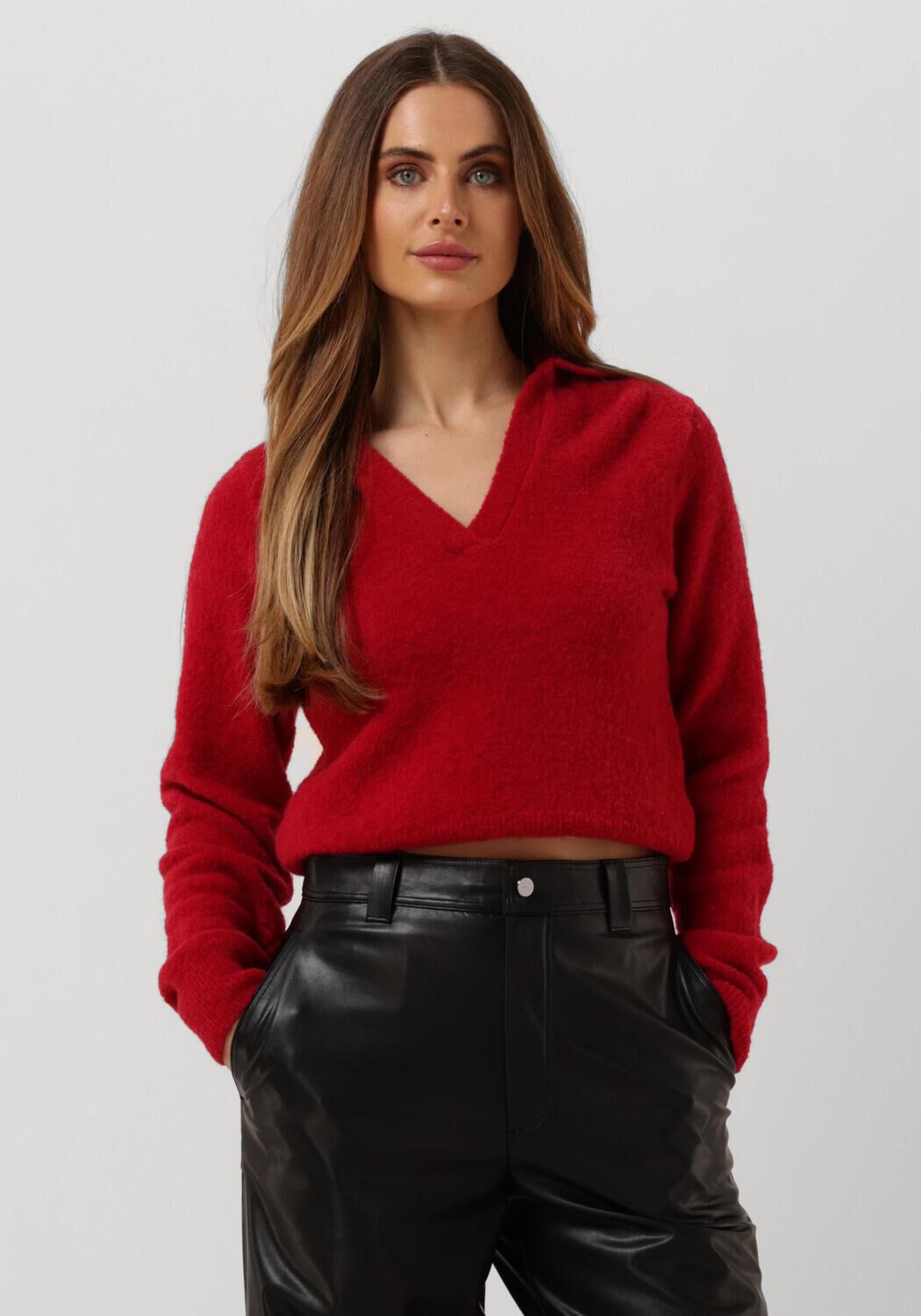 Rode VANILIA Trui PROSECCO V DOLLAR KNIT Omoda