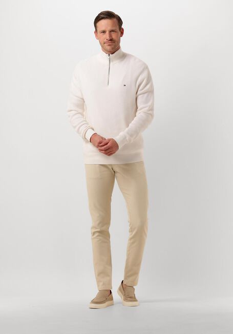Witte TOMMY HILFIGER Trui REFINED STRUCTURE ZI - large