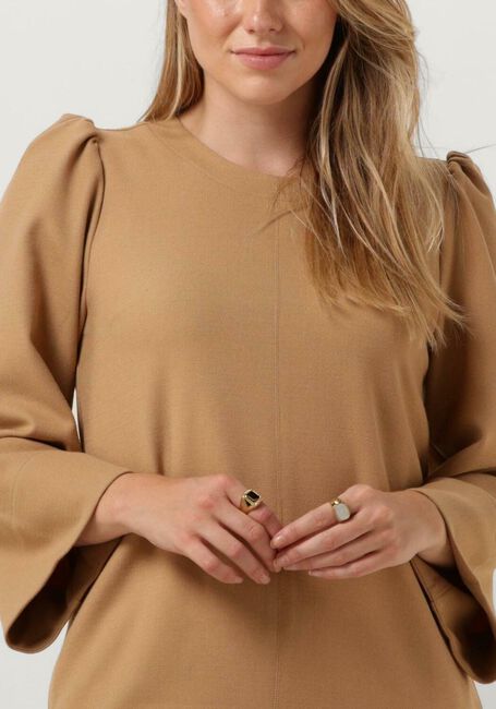 Bruine RUBY TUESDAY Mini jurk RONALEE ROUND COLLAR DRESS - large