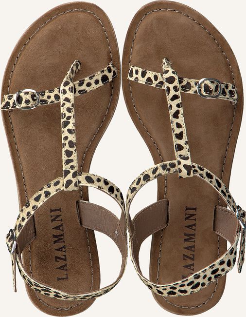 Beige LAZAMANI Platte sandalen 75.501 Beige LAZAMANI Platte sandalen 75.501 - large