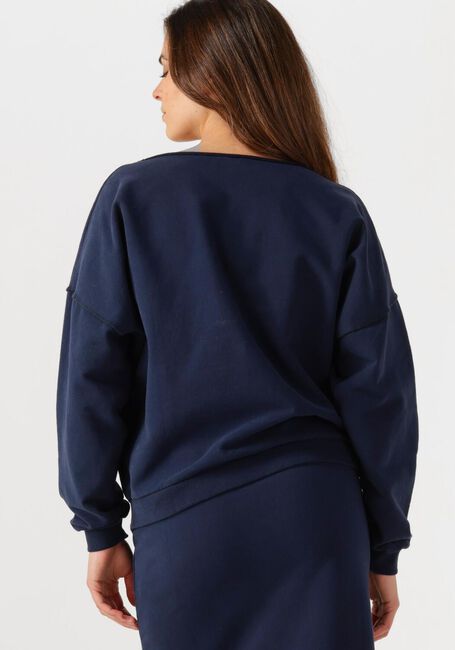 Donkerblauwe PENN & INK Sweater SWEATER PRINT - large