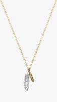 Gouden MY JEWELLERY Ketting TWO FEATHER NECKLACE - medium