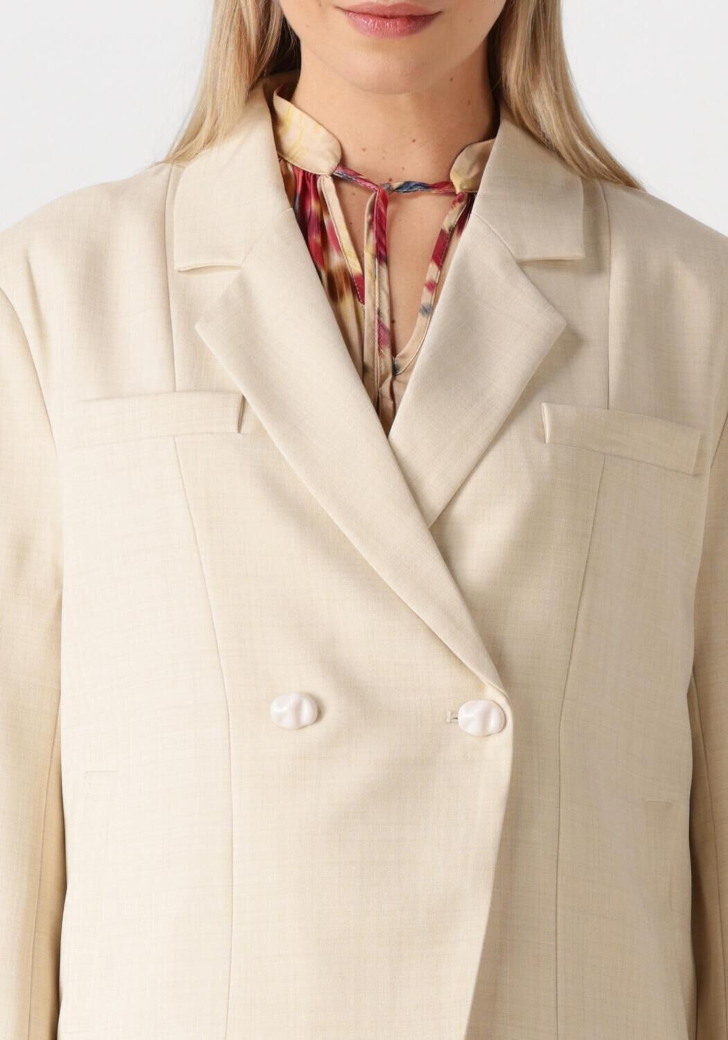 AMAYA AMSTERDAM Dames Blazers Glory Beige