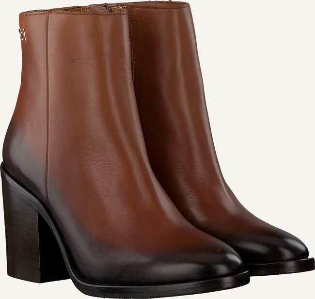 Cognac TOMMY HILFIGER Enkellaarsjes SHADED HIGH HEEL Cognac TOMMY HILFIGER Enkellaarsjes SHADED HIGH HEEL - large