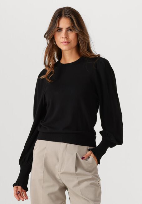 Zwarte FABIENNE CHAPOT Trui MOLLY BALLOON PULLOVER 9001 - large