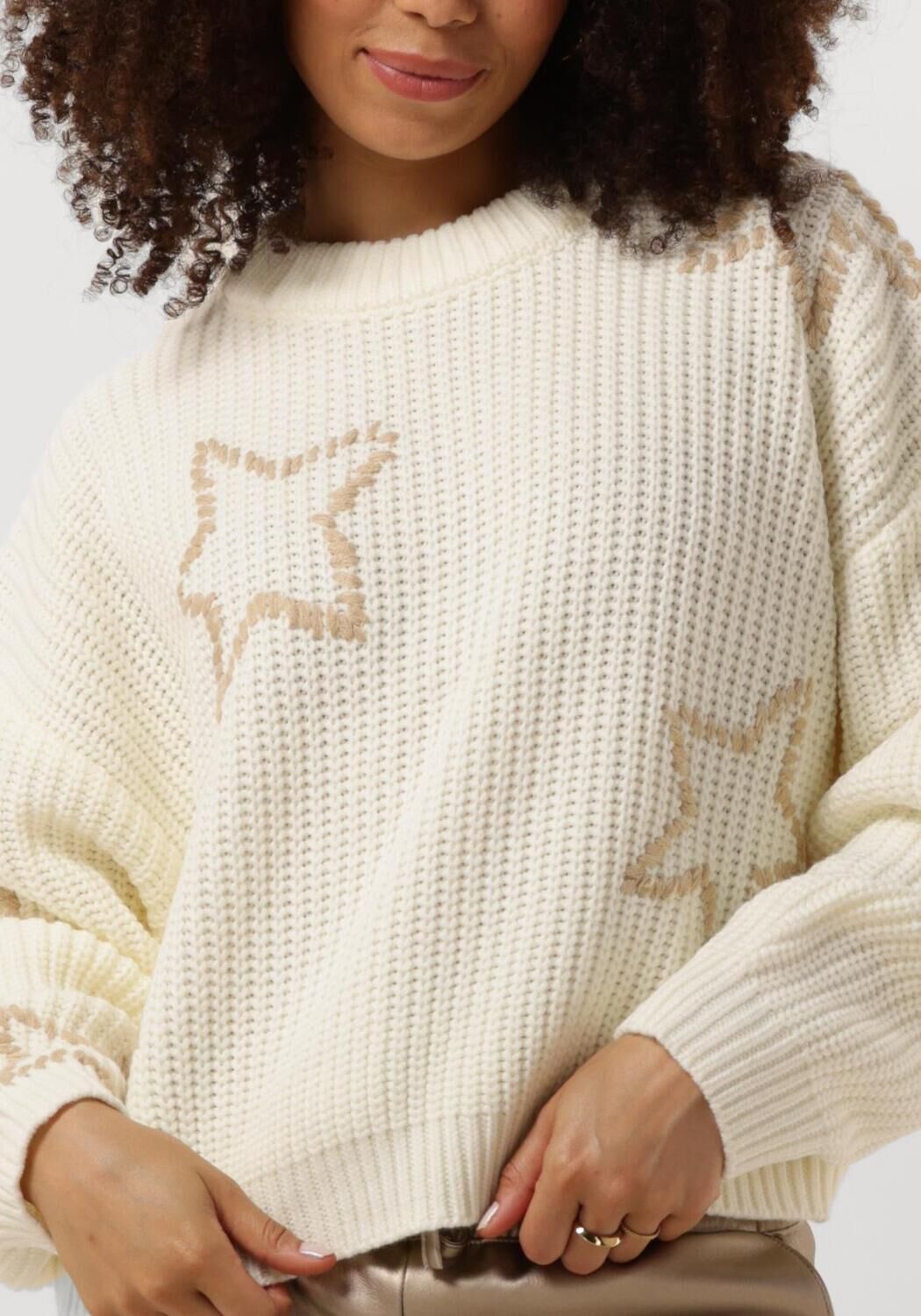 NUKUS Dames Truien & Vesten Atlanta Pullover Ecru