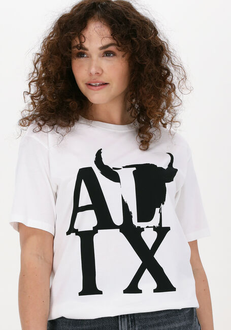 Witte ALIX THE LABEL T-shirt ALIX BULL T-SHIRT - large