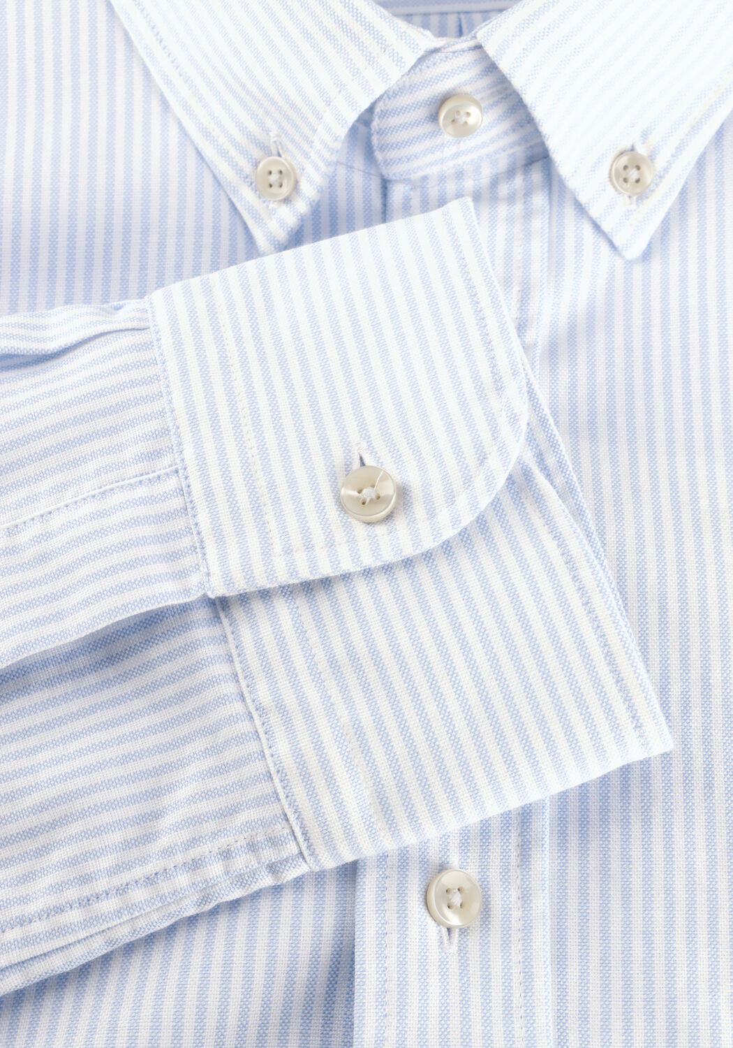 Blauwe PROFUOMO Casual overhemd SHIRT BTTN DWN RLX CASUAL - large