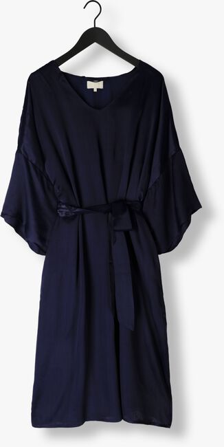 Donkerblauwe NOTRE-V Midi jurk NV-BELLE MIDI DRESS - large