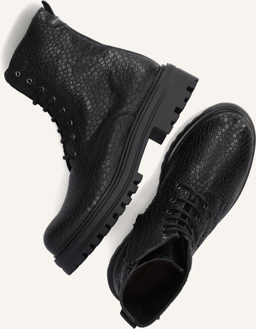 Zwarte FLORIS VAN BOMMEL Veterboots SFW-50125 Zwarte FLORIS VAN BOMMEL Veterboots SFW-50125 - large